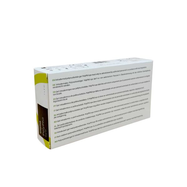 Croma PhilArt Eye product kit with syringe and needles – professional under-eye treatment to reduce wrinkles and brighten dark circles.