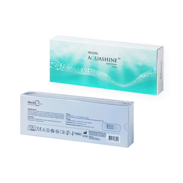 REVOFIL AQUASHINE SOFT FILLER - 2 Pre-Filled Syringes - Image 2