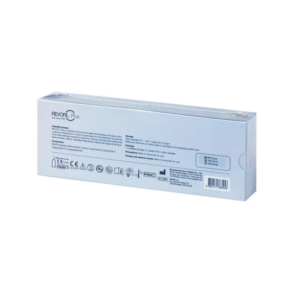 REVOFIL AQUASHINE SOFT FILLER - 2 Pre-Filled Syringes - Image 3