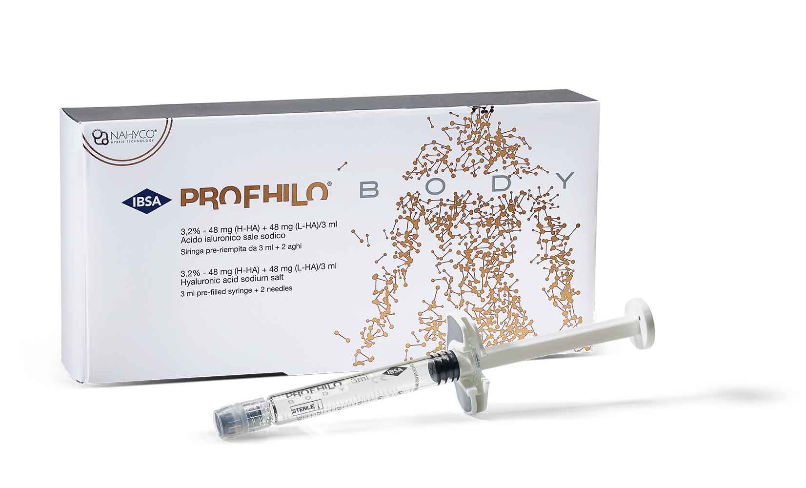 Profhilo Body 3ml prefilled syringe hyaluronic acid injectable by IBSA