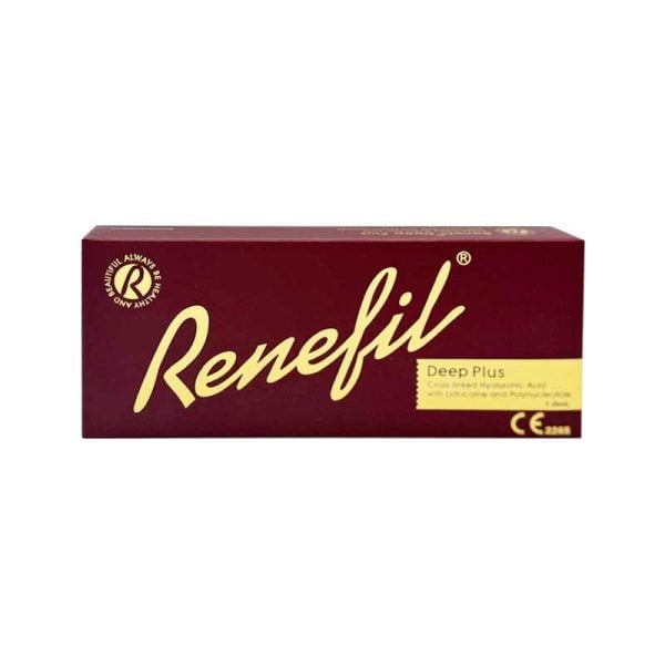 Renefil Deep Plus 1.0 ml Cross-linked Hyaluronic Acid with Lido and Polynucleotide