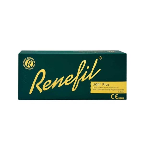 Renefil Light Plus 1.0 ml Cross-linked Hyaluronic Acid with Lido and Polynucleotide