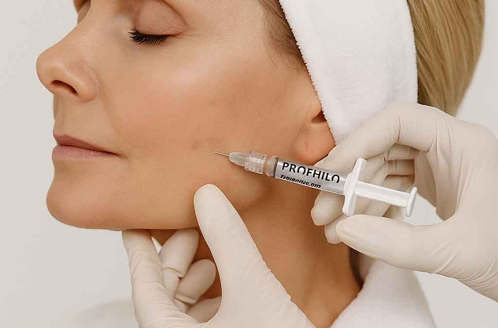 Profhilo hyaluronic acid injectable used for skin bioremodeling and hydration