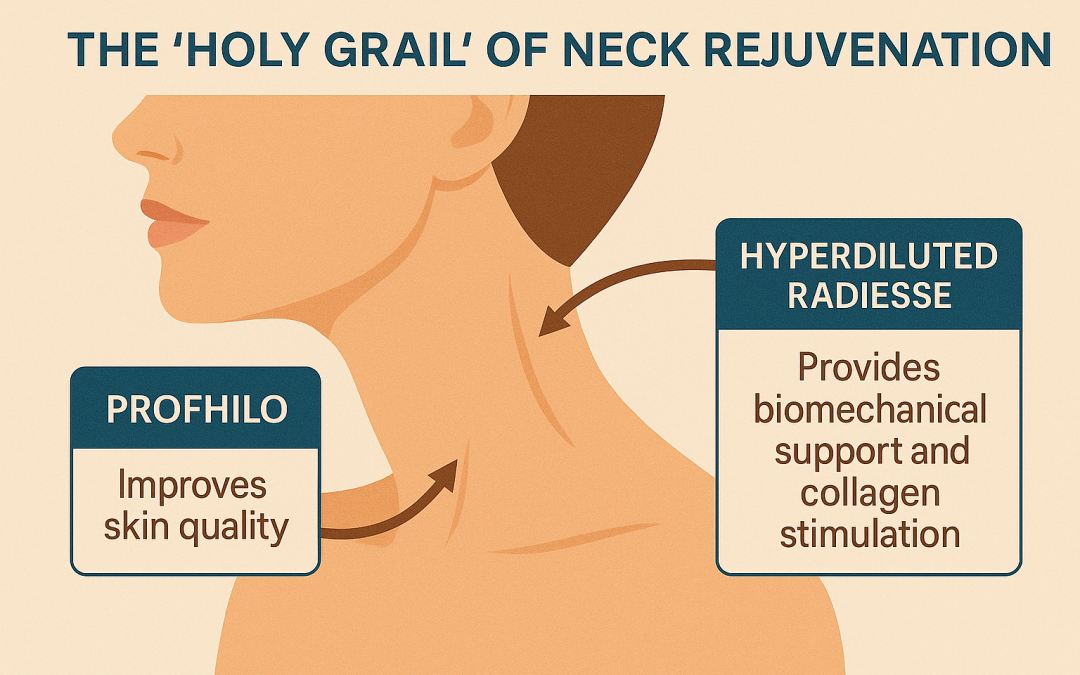 Hybrid Neck Rejuvenation Protocol: Combining Profhilo Biorremodeling with Hyperdiluted Radiesse Vectors