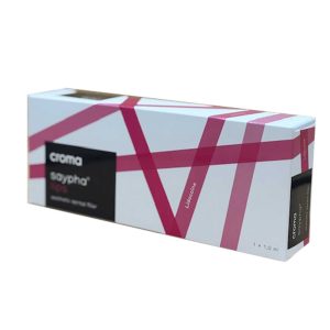 Croma Saypha Lips dermal filler packaging – 1ml lip enhancement HA filler